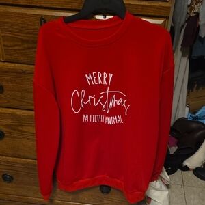 Red Christmas Sweatshirt